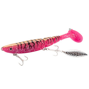 Señuelo blando impreso transfronterizo con cola en T y sonajero, 34g, para <span class=keywords><strong>pesca</strong></span> en agua dulce y salada, de lanzamiento a larga distancia, para <span class=keywords><strong>embarcaciones</strong></span>, apto para todas las profundidades. - Product Image 1