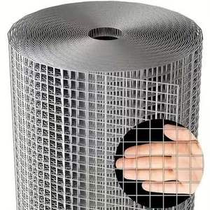 저렴한 가격 무거운 의무 아연 도금 용접 메쉬 롤 스테인레스 스틸 용접 와이어 메쉬 아연 도금 코팅 용접 와이어 메쉬 롤 - Product Image 1