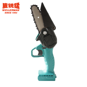 Petite scie à chaîne de poche pour couper le bois Arbre 4/6 pouces Motosierra Electrica Mini tronçonneuse sans fil - Product Image 1