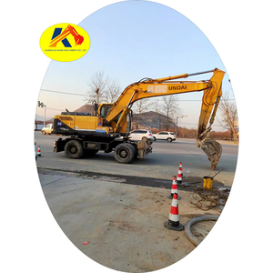 Excavadora de Ruedas HUNDAIY de Segunda Mano 2015-2023 en Venta, Excavadora Hyundai 210W-9 de Segunda Mano a Bajo Precio - Product Image 1