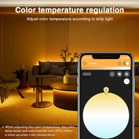 ZigBee Pro + 5-en-1 DC12 ~ 24V, 15A/CH, 15A sortie Smart Home LED Controller fonctionne avec RGBCCT, RGBW, RGB, CCT, gradateur