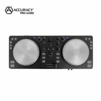 Accuracy Pro Audio DJ003 USB 4 Canaux Mini Contrôleur DJ Professionnel / Table de Mixage Console Audio Équipement Musical Contrôleur MIDI