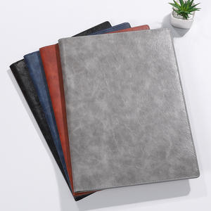 แฟ้มหนังสือแบบหนีบหนังสีน้ำตาล สำหรับจัดระเบียบเอกสารธุรกิจ พร้อมที่หนีบกระดาษ  ขนาด A4  รับทำโลโก้  แฟ้มใส่เอกสารสำหรับการสัมภาษณ์ - Product Image 6