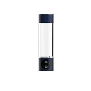 Miglior generatore ionizzatore H2 ricco tazza di vetro portatile ricco di idrogeno plastica alcalina salute produttore USB idrogeno acqua bottiglia