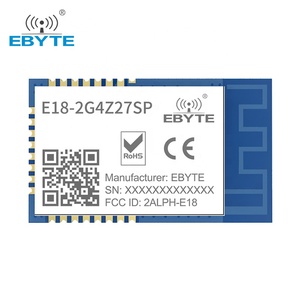 โมดูลไร้สาย E18-2G4Z27SP Ebyte Zigbee CC2530 ชิป PA LNA สำหรับเครือข่ายแบบ Mesh พร้อมเสาอากาศ PCB กำลังส่ง 500mW ระยะไกล - Product Image 1