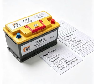 <span class=keywords><strong>แบตเตอรี่</strong></span>สตาร์ท-สต็อป UNADA H6 12V โซเดียม-ไอออน 45Ah CCA800 AGM H6 <span class=keywords><strong>แบตเตอรี่</strong></span><span class=keywords><strong>รถยนต์</strong></span>ทดแทน -40 ถึง 80 องศาเซลเซียส รับประกัน 3 ปี - Product Image 3