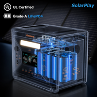Station d'alimentation portable Solarplay 2500W 2304Wh, générateur solaire certifié, kit de secours domestique, éligible à 30% ITC