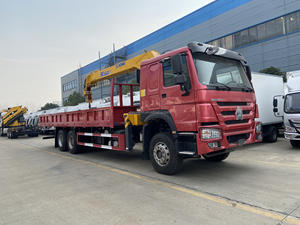 شاحنة رافعة هيدروليكية متنقلة هوو 6×4 بحمولة 8-14 طن مع ذراع تلسكوبي - Product Image 2