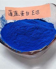 100% poudre de phycocyanine naturelle pure phycocyanine e18 e40 poudre phycocyanine-bleu spiruline spiruline bleu