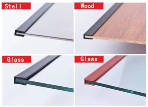 شكل U أسود مخصص انزلاق لوحة حافة النافذة المطاط Epdm سيليكون مقذوف ختم U-Strip - Product Image 6