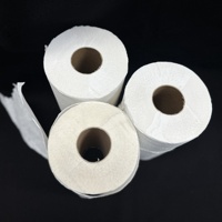 Factory Direct Sale Absorbent & Robust für stark frequentierte Bereiche Weiße kommerzielle 1-lagige Papier handtuch rollen