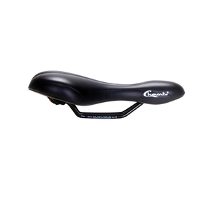 Asiento de <span class=keywords><strong>bicicleta</strong></span> cómodo Chaunts, sillín de <span class=keywords><strong>bicicleta</strong></span> impermeable hueco para bicicletas de montaña y de ciudad MTB, hecho de cuero de espuma PU, estilo Simple - Product Image 5