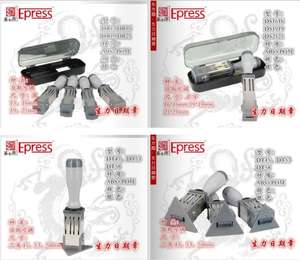 Machine à tamponner de haute qualité, en acier inoxydable, avec tampon en caoutchouc, pour <span class=keywords><strong>la</strong></span> date, <span class=keywords><strong>la</strong></span> chapitre, <span class=keywords><strong>la</strong></span> fabrication de tampons, portable, tête d'impression de bureau, tampon interchangeable - Product Image 4