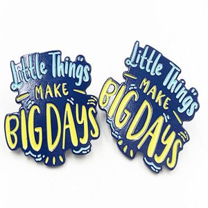 Make Your Own Custom Badge Wholesale Pins Kids Heart <b>Metal</b> <b>Button</b> Pin for Gift - Product Image 3