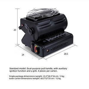 <span class=keywords><strong>Mini</strong></span> chauffage au gaz portable en acier inoxydable pour le <span class=keywords><strong>camping</strong></span> en plein air, la pêche sur glace, la chasse, le chauffage hivernal, réchaud au propane - Product Image 5