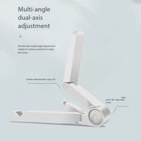 Support de bureau pliable multifonctionnel pour téléphone et tablette, support créatif portable minimaliste pour tablettes de 4 à 10 pouces