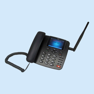 <span class=keywords><strong>Bureau</strong></span> à domicile Table d'enregistrement d'appels Téléphone 3.5 \ "Transfert d'appel Type-C USB 2.4 \" WiFi Hotspot 3G <span class=keywords><strong>GSM</strong></span> Téléphone sans fil - Product Image 1