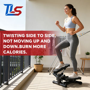 Mini Máquina de Ejercicios de Pedales <span class=keywords><strong>para</strong></span> el Hogar, Gimnasio, Aeróbic, Fitness, Yoga, Escalera Elíptica, Máquina de Ejercicios Debajo del Escritorio con Bandas de Resistencia - Product Image 2