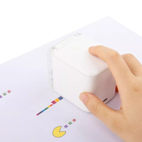 Impresora de mano Mini impresora de inyección de tinta portátil Máquina de impresión de logotipo de color con etiqueta de tinta Logo Máquina de café Mural de pared Pluma de impresión