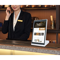 Tablette Android OEM 10.1 pouces personnalisable avec support en L RK3288 Quad Core 2.0GHz Android OS pour restaurant POS