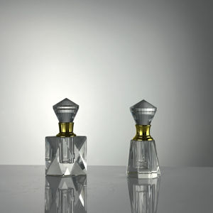 6 мл квадратная роскошная хрустальная стеклянная бутылка 3 мл причудливый пустой Аттар для арабских духов - Product Image 4