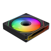 Ventilador ARGB AntarcChill de 120 mm, Silencioso, para Caja de PC, 5V/3PIN 12V, Disipador de Calor, Refrigeración de CPU, Velocidad PWM, Plástico para Escritorio