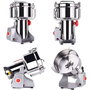 electric grain grinder seed mill 1000g 2000g 3000g Cassava leaves powder processing machine