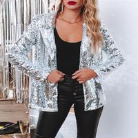 Veste blazer à paillettes dq632 Blazer à paillettes pour femme
