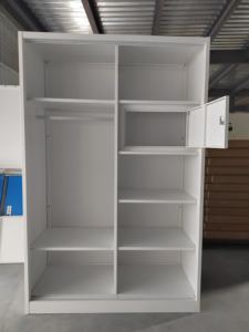 Armoire de chambre à coucher en acier armoire de <span class=keywords><strong>placard</strong></span> en acier almirah armoire à 2 portes coulissantes impression armoire en métal avec coffre-fort - Product Image 2