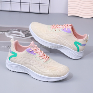 Livraison gratuite chaussures plates décontractées de mariage pour femmes baskets de terrain de sport manteau léger pour chaussures plates décontractées pour femme - Product Image 4