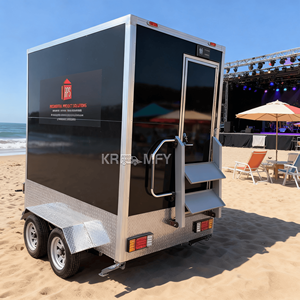 Unidad de ducha y baño portátil para camping, inodoro químico portátil para eventos al aire libre - Product Image 6