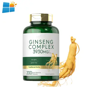 OEM/ODM/OBM Improve Immunity American korea Red Panax Ginseng Extract American Ginseng Capsule