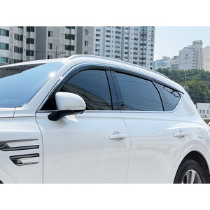 [AUTO CLOVER] <b>Car</b> Accessories Black Diamond Door <b>Visor</b> For Hyundai GV80 2020~Current 6PCSE456 - Product Image 4