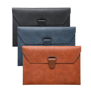 Porte-documents A4 personnalisé avec logo, en cuir PU, fermeture magnétique, pochette pour documents, impression de logo personnalisée, enveloppe pour dossiers - Product Image 1