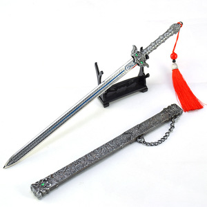 ミッションゲームレプリカフルメタルクラフト装飾装飾装飾品Xuren Liuguangシリーズ27cm戦闘投げ斧 - Product Image 1