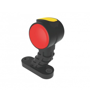 1x12-24V xe tải đuôi vị trí chỉ số đèn 3 bên dẫn bên đánh dấu ánh sáng hổ phách + đỏ + trắng bề mặt không thấm nước outliner mới - Product Image 1