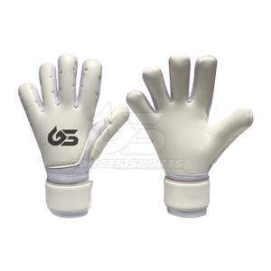 Gants de gardien de but en cuir personnalisables de haute qualité avec logo GARCIS SPORTS marque plein doigt coupe-vent hommes - Product Image 1