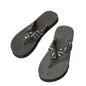 <span class=keywords><strong>Tongs</strong></span> plates légères pour femmes, à bout ouvert, en <span class=keywords><strong>tissu</strong></span>, semelle extérieure en EVA, respirantes, séchage rapide, décontractées, florales, pour la plage, été - Product Image 5