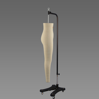 Mannequins de shorts pour femmes européennes et américaines, version taïwanaise, modèle debout avec mannequin en tissu en fibre de verre, vente chaude