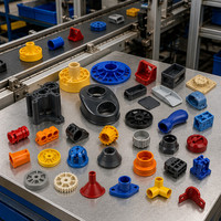 Produits ménagers en gros, moulage par injection de plastique ABS PE avec couleurs personnalisées et service de production par lots