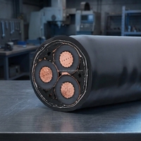 Cable de Alimentación Tipo YJV de Alta Eficiencia con Aislamiento XLPE y Conductor de Cobre Libre de Oxígeno para Aplicaciones Industriales en Redes Eléctricas