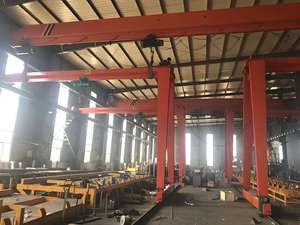 קטן נייד חצי גנטרי מנוף 5 ציור טון, 10 טון רכבת רכוב העגור מחיר 12 טון עגור למכירה - Product Image 2