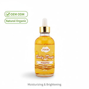 Gouttes de parfum corporel personnalisées, huile naturelle biologique, vitamines C et E, hydratante, éclaircissante, blanchissante, nourrissante, <span class=keywords><strong>soin</strong></span> quotidien de la peau pour - Product Image 1