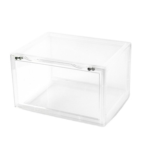 Caja <span class=keywords><strong>de</strong></span> <span class=keywords><strong>zapatos</strong></span> acrílica transparente, contenedor <span class=keywords><strong>de</strong></span> almacenamiento <span class=keywords><strong>de</strong></span> <span class=keywords><strong>plástico</strong></span> - Product Image 3
