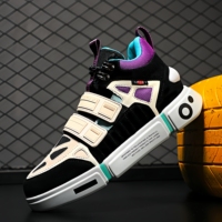 Sepatu Pria Baru Warna Oranye Trendi Model Couple Gaya Fashion Week Populer Sneakers Kasual Sepatu Olahraga