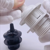 Support de lampe en plastique de type vis E27, 250V 4A, personnalisable