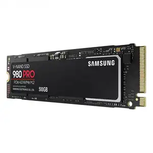 Samsung 980PRO NVME Solid State Drive Original 500 Go 1 To 2 To M.2 2280 PCIE4.0 Boîtier d'extension interne pour bureau/ordinateur SATA 3.0