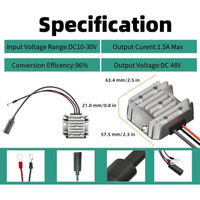 Adaptateur Starlink Mini Neuf pour Véhicule Automobile 12V 30V 3.5A Régulateur de Tension DC 5521 Câble d'Alimentation Femelle Résistant à l'Eau Court