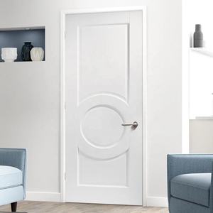 Porte intérieure élégante de style <span class=keywords><strong>Montpellier</strong></span> à 3 panneaux - Finition blanche apprêtée de qualité supérieure - Product Image 2
