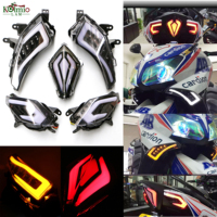 KOLMIO-LAM Compatible avec Tmax 530 T-Max530 TMAX530 T-Max 530 2012-2014 Feu arrière de freinage LED avec clignotants